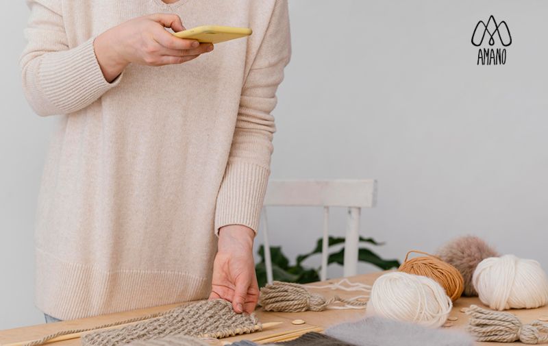 How to successfully post your knitwear on Instagram