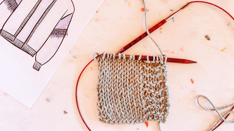 Find your own way of knitting