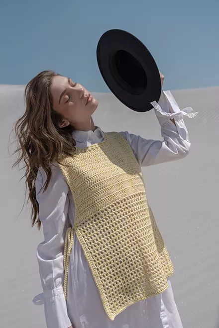 MARA SADDLE SHOULDER TEE