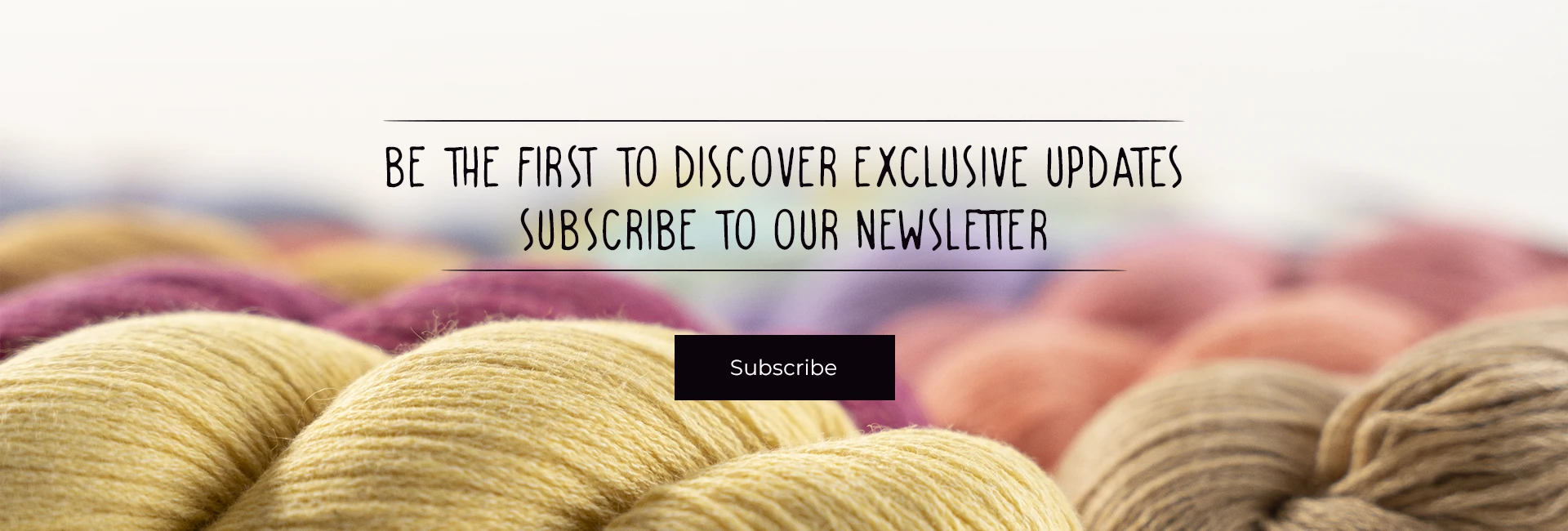 Suscribe to our Newsletter