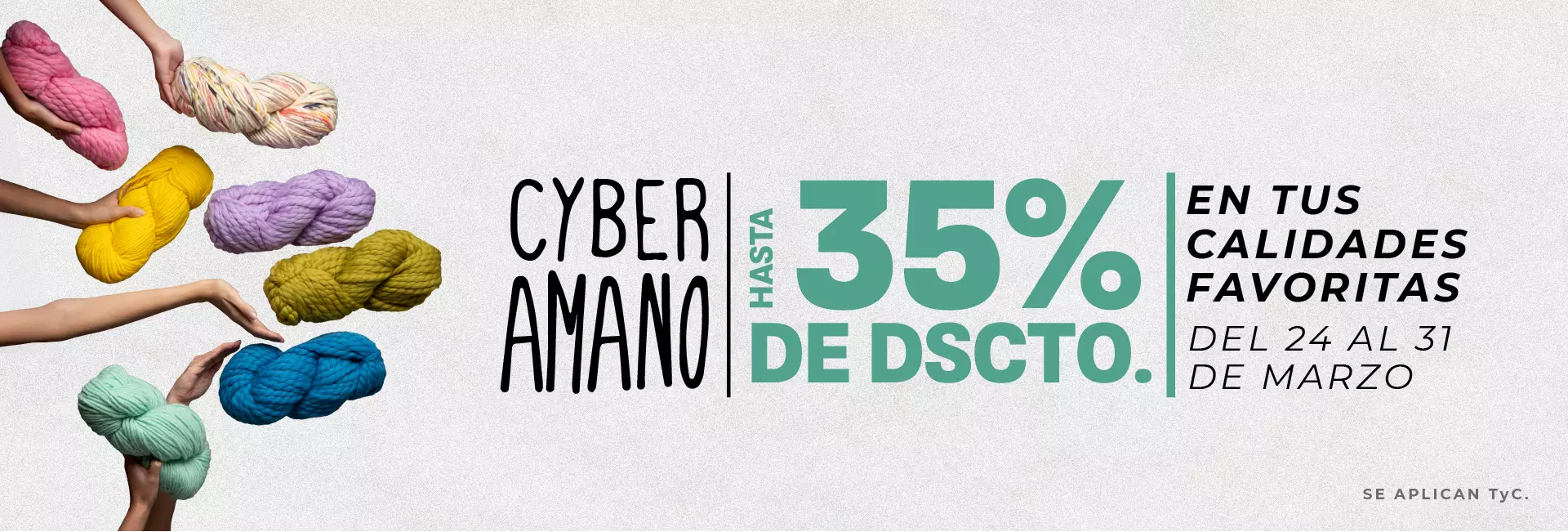 Cyber Amano - Hasta 35% de descuento