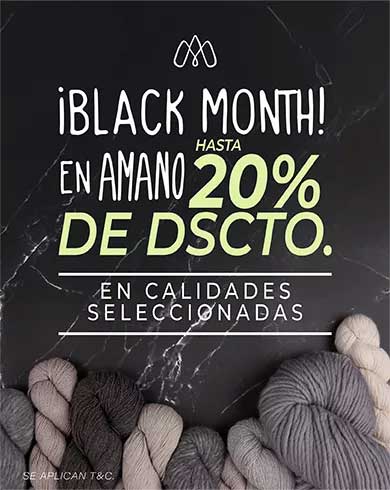 Black Month en Amano - Hasta 20% de dscto.