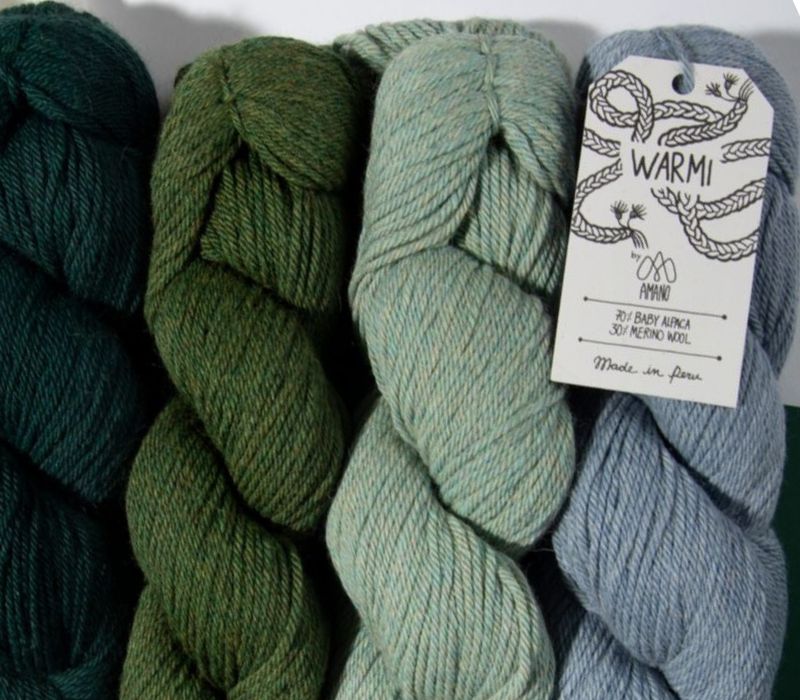 Warmi, mezcla de baby alpaca y lana merino